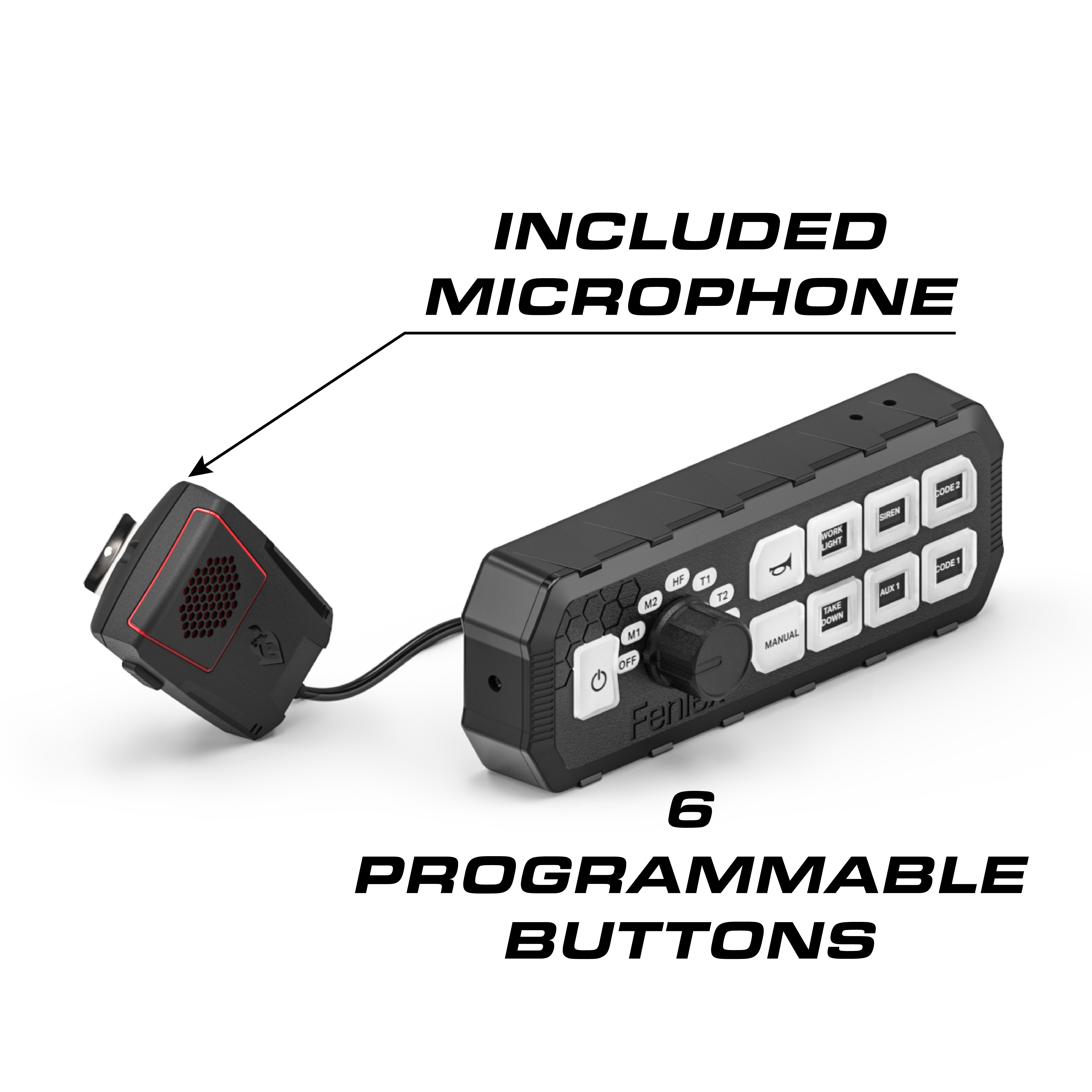 Feniex Typhoon Full-Function Siren+Controller